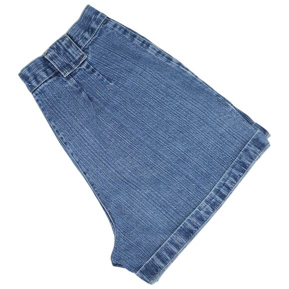 Sonoma Pants - Sonoma Jean Company Shorts Womens 10 Blue Denim High Rise Cuffed Vintage Style
